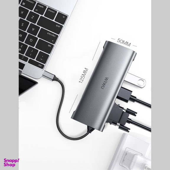 هاب 10 پورت Type-C ویوو مدل Alpha A11312H
