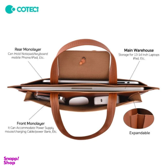 کیف لپ تاپ 14 اینچ کوتتسی مدل 17009