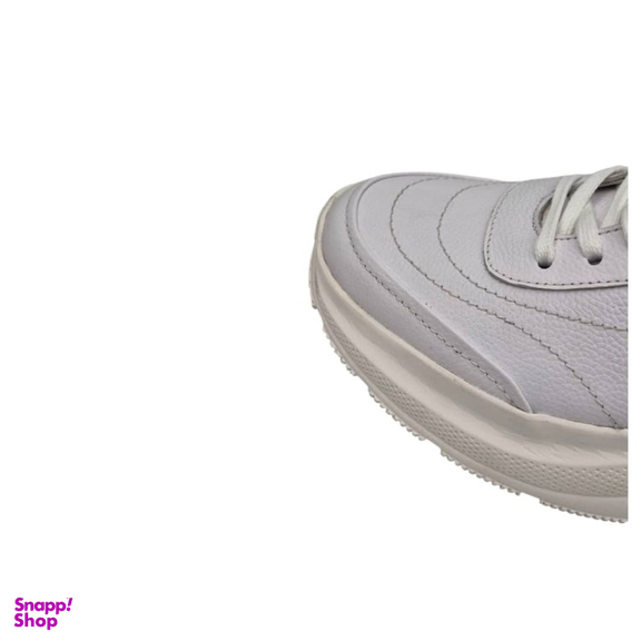 کفش طبی مردانه چرم ریباری مدل W105 رنگ سفید
