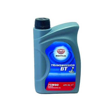 روغن گیربکس دستی 75W80 مدل TRANSMISSION بهتام حجم 1 لیتر