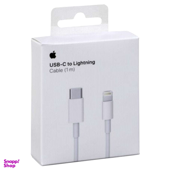 کابل شارژر طرح اپل مدل USB Type-C به Lightning کد 1 طول 1 متر