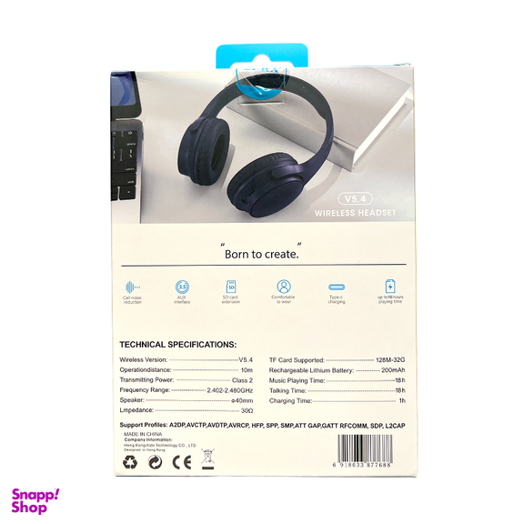 هدفون بلوتوثی آزرا کد BW88