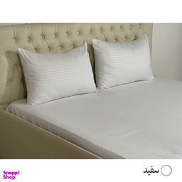 سرویس ملحفه دو نفره کینگ 3 تکه مانیکا هوم مدل پارالل پلاس سایز 180×200 سانتی‌ متر