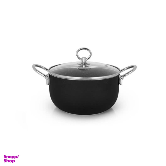 سرویس قابلمه و تابه 18 پارچه گرانیتی لیدوما مدل اکولید سری ECO00404