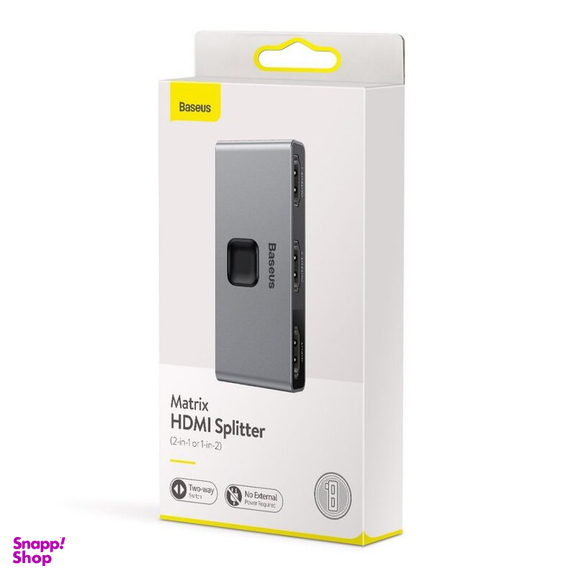 سوییچ 1 به 2 HDMI باسئوس مدل Matrix HDMI Switcher