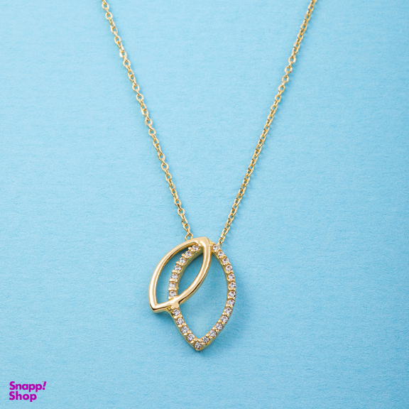 گردنبند طلا 18 عیار زنانه جواهری سون کد 2496