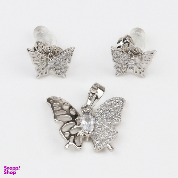 نیم ست دخترانه طرح پروانه کد 506230071