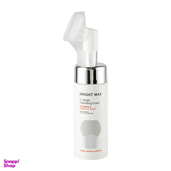 فوم شستشو صورت برایت مکس مدل ویتامین سی حجم 150 میلی لیتر