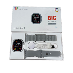 ساعت هوشمند مدل HY-Ultra 2 طرح اپل واچ به همراه دو بند اضافه