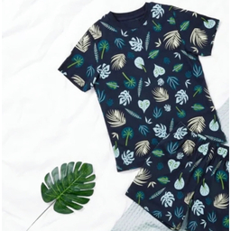 ست تیشرت و شلوارک پسرانه پیپرتس کد 344