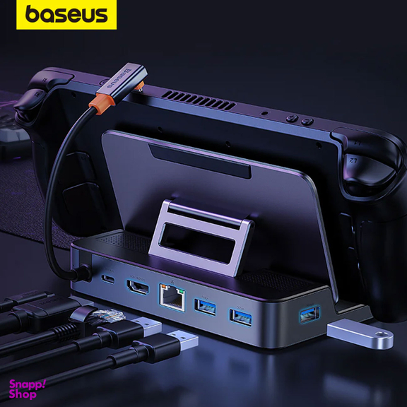 هاب 6 پورت Type-C بیسوس مدل BS-OH115