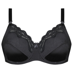 سوتین زنانه لین مدل فنردار کد 4680-606 رنگ نوک مدادی