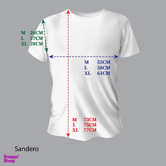 تیشرت زیگ مدل Sandero رنگ سفید طوسی