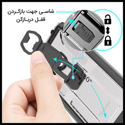 کاور فشن مدل Anti Shock مناسب برای گوشی موبایل هوآوی Y9s /X9 Pro به همراه قلاب آویز