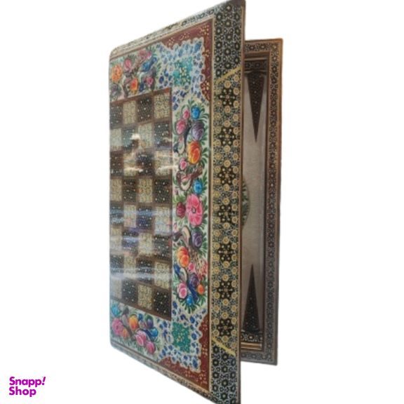 شطرنج خاتم کاری مینیاتور اصفهان کد Kh1011