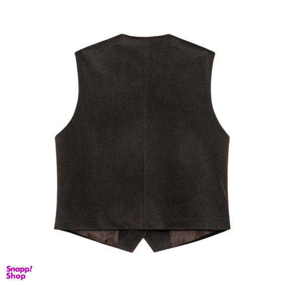 وست زنانه برنس مدل پاییزی 70102 رنگ قهوه ای