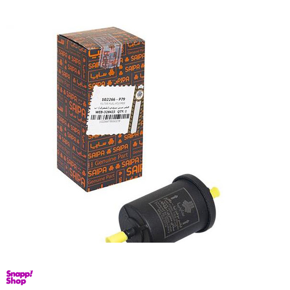 فیلتر بنزین پلیمری سایپا یدک کد 102266p79 مناسب پژو  405 و کوییک و پژو 206 و رانا و 207 و سمند