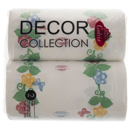 دستمال حوله ای گلریز مدل گلدار بسته 2 عددی