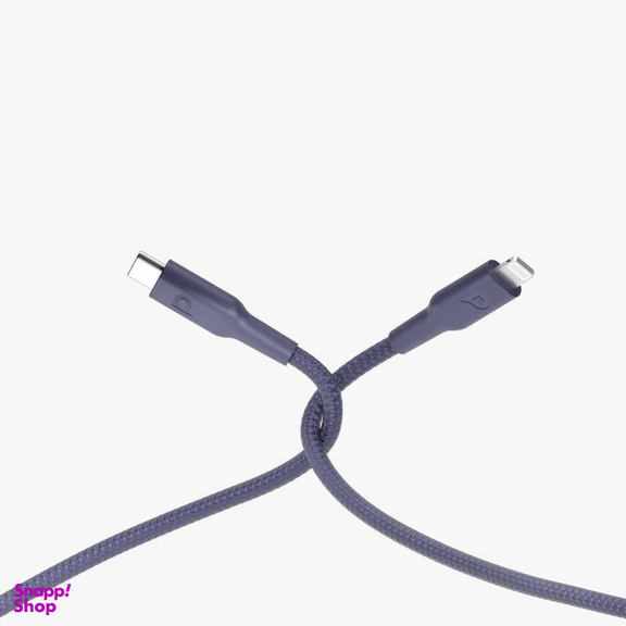 کابل دیتا 60 وات Type-C به Lightning پاورولوژی مدل P23BRCL12 طول 1.2 متر