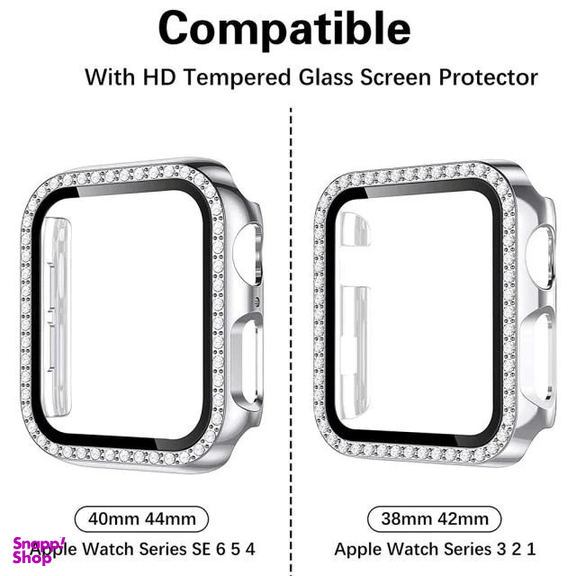کاور اپیکوی مدل Diamond Cover Apple Watch مناسب برای اپل واچ سری 10 سایز 46 میلی متری