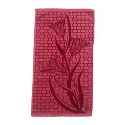 حوله دستی هنر طرح لاله سایز 75x40 سانتی‌متر