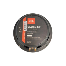 میدرنج 300 وات خودرو جی بی ال مدل CLUB 632F بسته 2 عددی