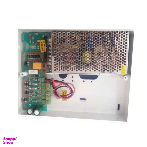 منبع تغذیه اضطراری دوربین مداربسته مدل UPS 10A ظرفیت 120VA به همراه باتری