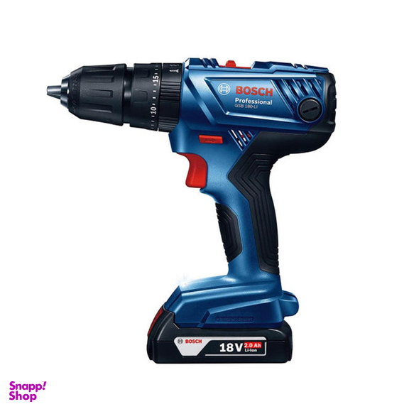 دریل پیچ گوشتی شارژی چکشی بوش مدل GSR 180 LI