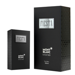 ادو پرفیوم مردانه فیستا مدل Mont Blanc Legend حجم 100 میلی لیتر به همراه عطر جیبی مردانه فیستا حجم 15 میلی لیتر