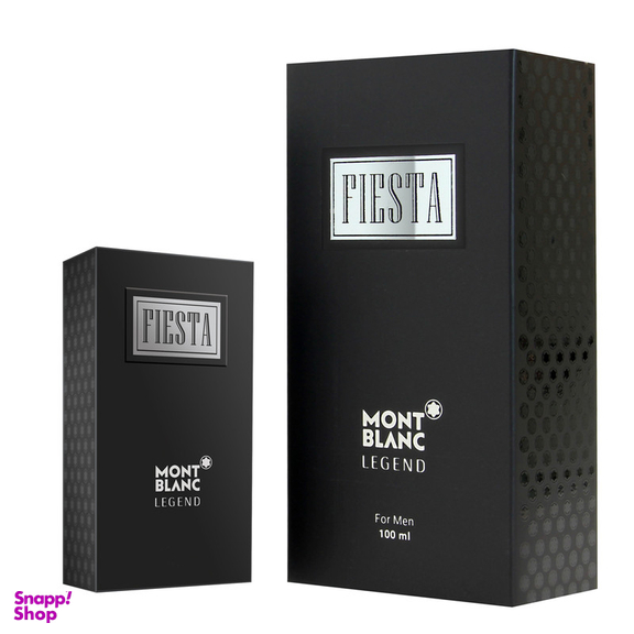 ادو پرفیوم مردانه فیستا مدل Mont Blanc Legend حجم 100 میلی لیتر به همراه عطر جیبی مردانه فیستا حجم 15 میلی لیتر