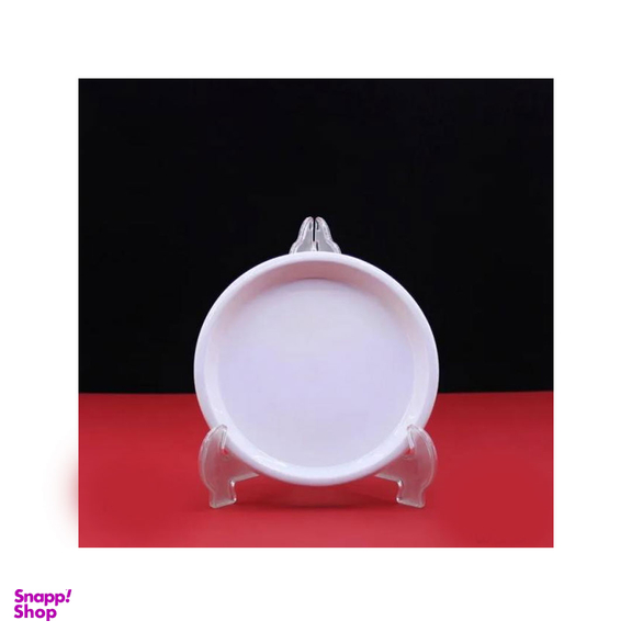 زیرگلدانی گرد سرامیکی قطر 15 سانتی متر