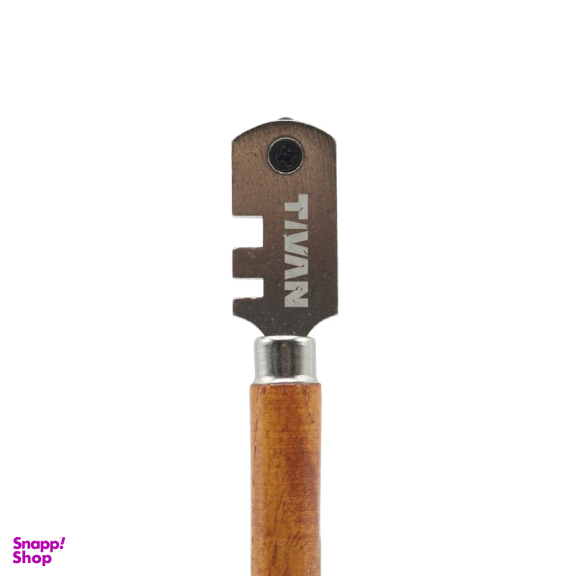 الماس شیشه بر تیوان مدل دسته چوبی کد YP-6RAZORS