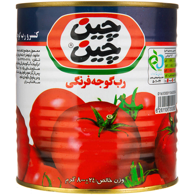 رب گوجه فرنگی چین چین وزن 800 گرم