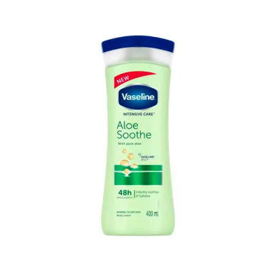 لوسیون بدن وازلین (Vaseline) مدل Aloe Sooth حجم 400 میلی‌ لیتر