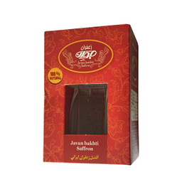 زعفران سرگل جوان بختی طرح مرسا وزن 0.5 مثقال