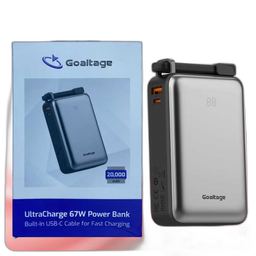 پاوربانک گلتیج مدل PB02 ظرفیت 20000 میلی‌ آمپر ساعت