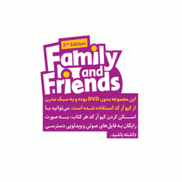 کتاب Family and Friends از Starter تا جلد 3 اثر Naomi Simmons نشر هیتا مجموعه 8 جلدی