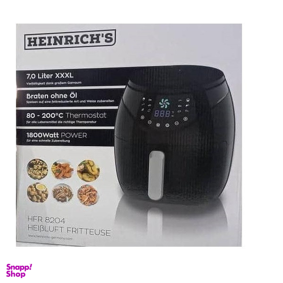 سرخ کن بدون روغن هنریچ مدل HR-8204