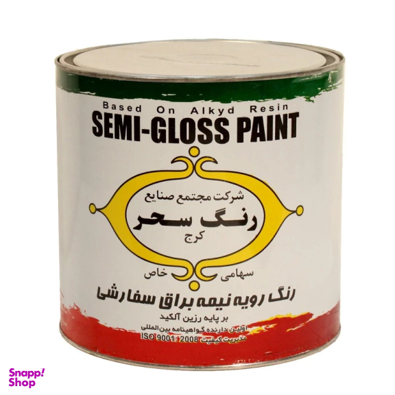 رنگ روغنی سحر کد 760 وزن 4 کیلوگرم