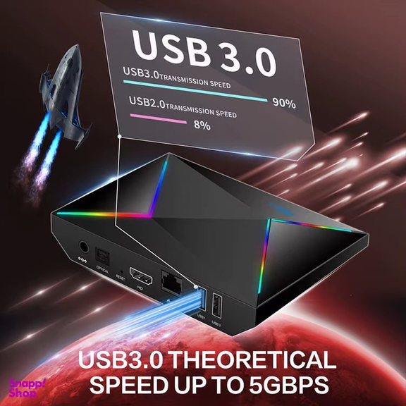 اندروید باکس آر 69 پلاس مدل H728 حافظه 64 گیگابایت