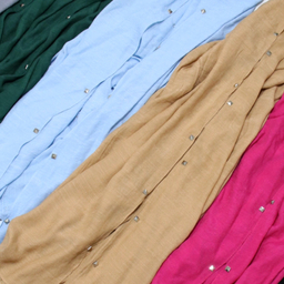 شال زنانه آنالیا مدل نخی خنک وال اسلپ کد ana-7027