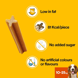 تشویقی سگ پدیگری مدل Dentastix بسته 3تایی