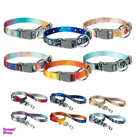 قلاده گردنی سگ و گربه آریس نیناپت کد 5173 به همراه لید