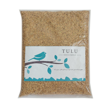 غذای پرندگان طلوع مدل مخلوط ارزن و کتان 1.4 کد Arzktn2 وزن 2000 گرم