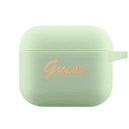 کاور سیلیکونی ایرپاد سی جی موبایل مدل Guess Silicone Case مناسب Apple Airpods 3
