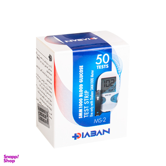 نوار دستگاه تست قند خون دیابان مدل MS-2 بسته 50 عددی