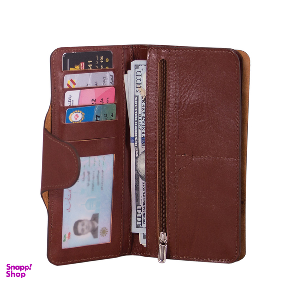 کیف پول چرم بارز کد DM7.1