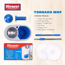 ست سطل و تی زمین‌ شوی کلینر مدل GST002 Tornado Mop