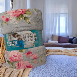 پتو  یک نفره تیسا مدل لایف سایز 150×220 سانتی‌ متر