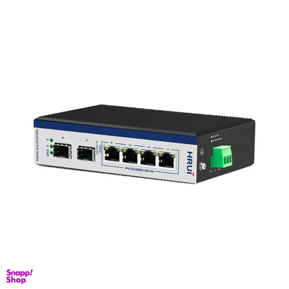 سوئیچ 4 پورت اچ آر یو آی مدل HR600-AFG-42S
